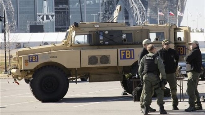 fbi vehicle